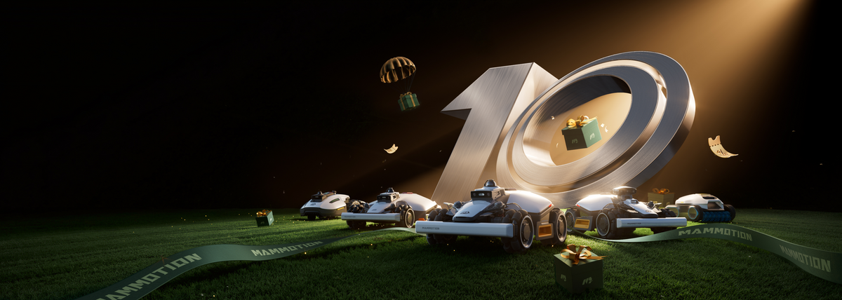 Mammotion celebra su 10º aniversario