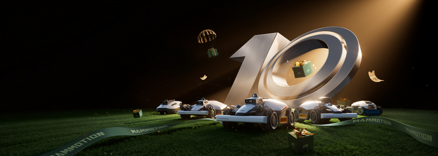  Mammotion celebra su 10º aniversario