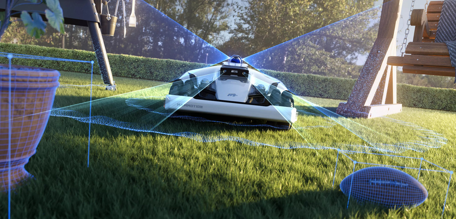 robot cortacésped inteligente