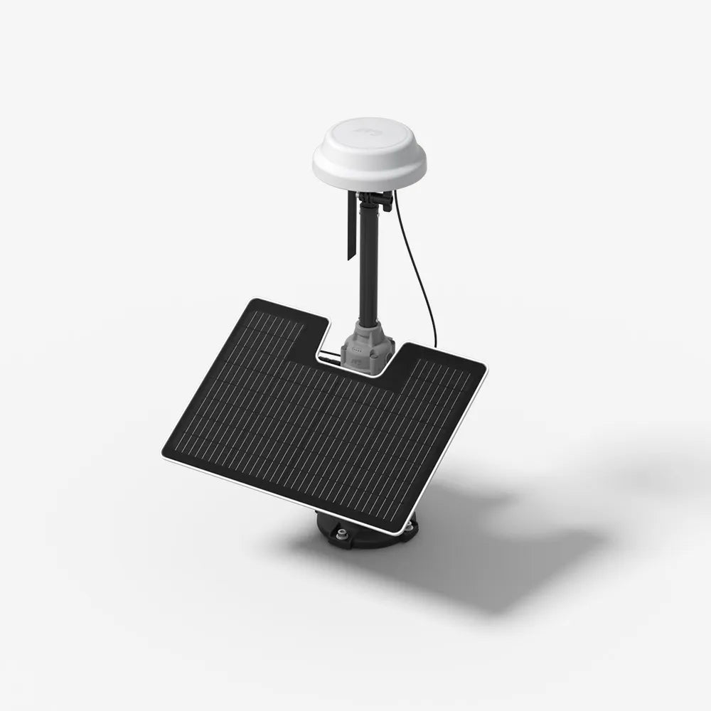 Panel solar para la estación de referencia RTK