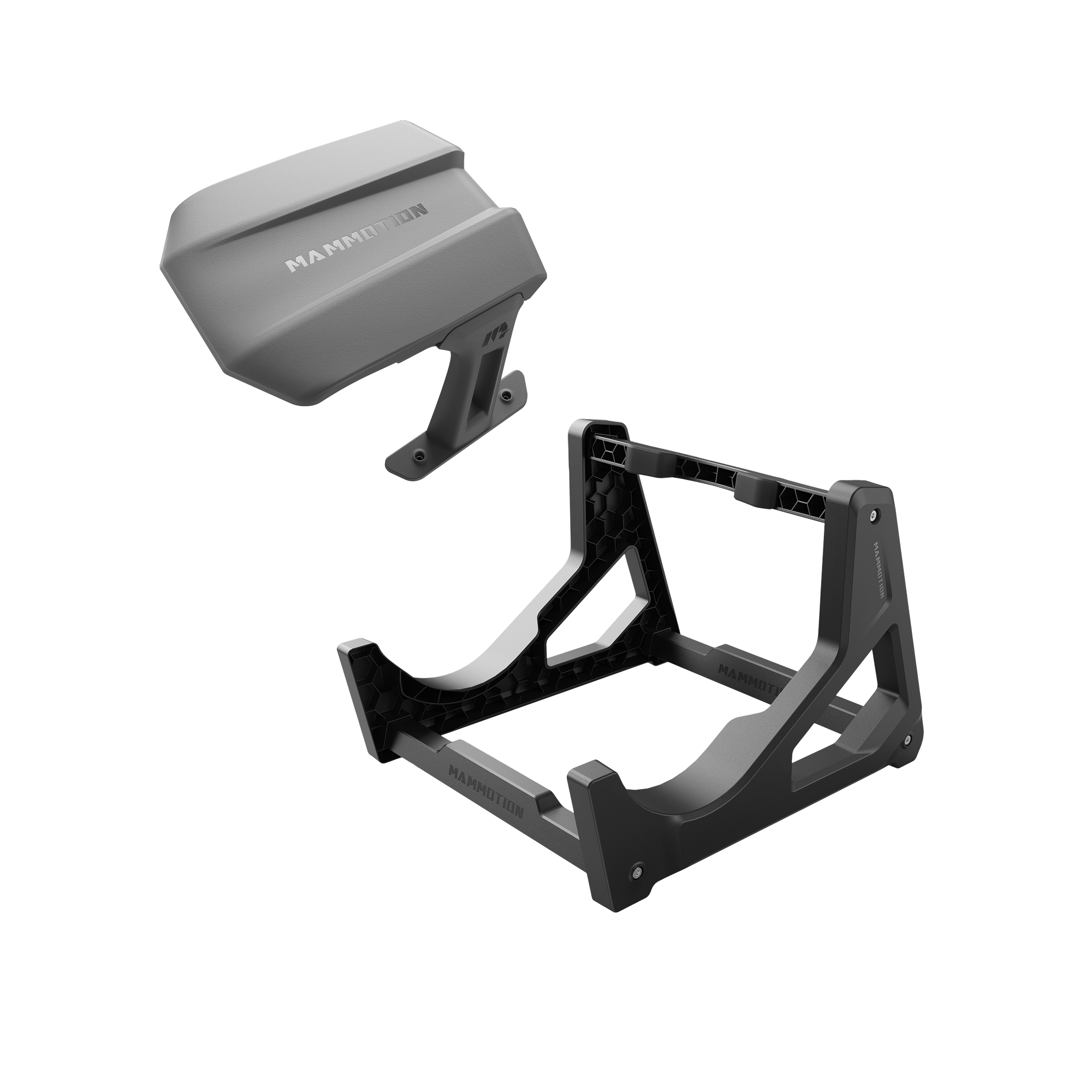 Garaje estándar + Soporte de limpieza para cortacésped
